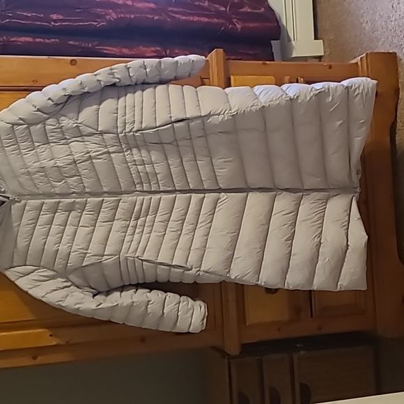 Lands end ultralight down maxi coat - Picture 1 of 10